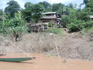 A village in Laos.