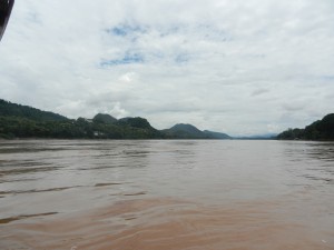 The Mekong from Luang Prabang, Laos.