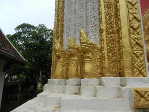 A shrine in Vientiane, Laos