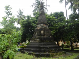 A shrine in Vientiane, Laos.