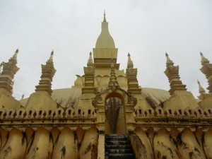 Wat That Luang, Vientiane, Laos.