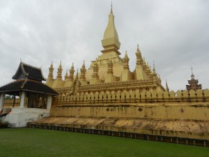 Wat That Luang, Vientiane, Laos.