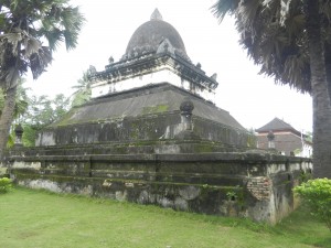 Thakmo stands proudly in Luang Prabang, laos.