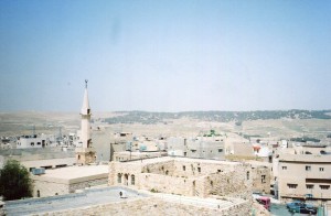 A town in Jordan, praying for continuing peace.